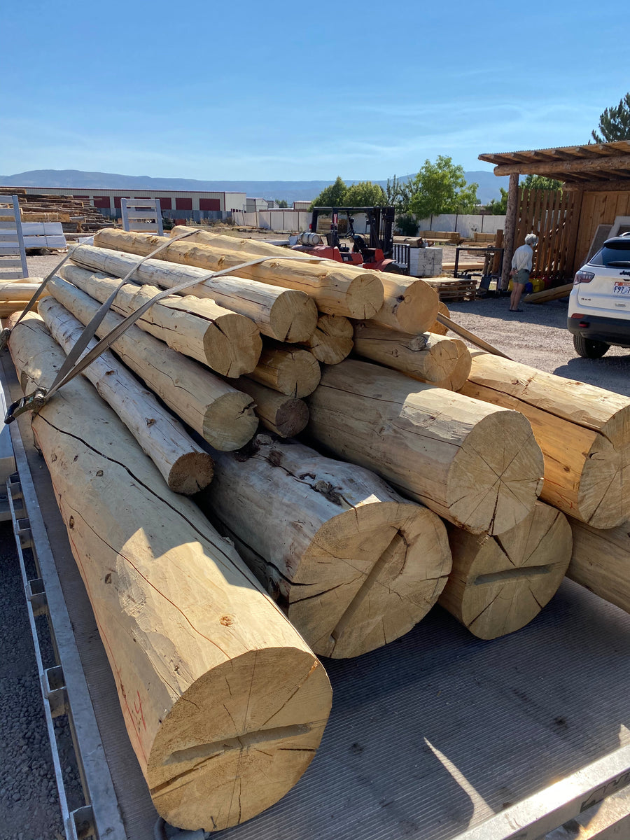 Raw vs. Milled vs. Milled-and-Peeled Logs: A Buyer's Guide