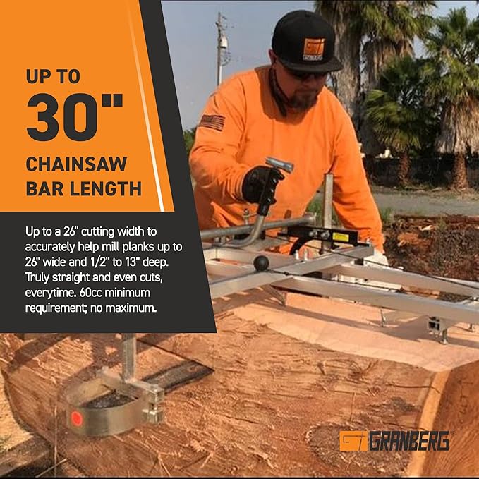 Granberg 30″ Alaskan MKIV Chainsaw Mill