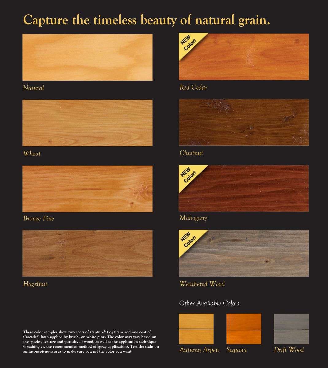 Capture Log Stain