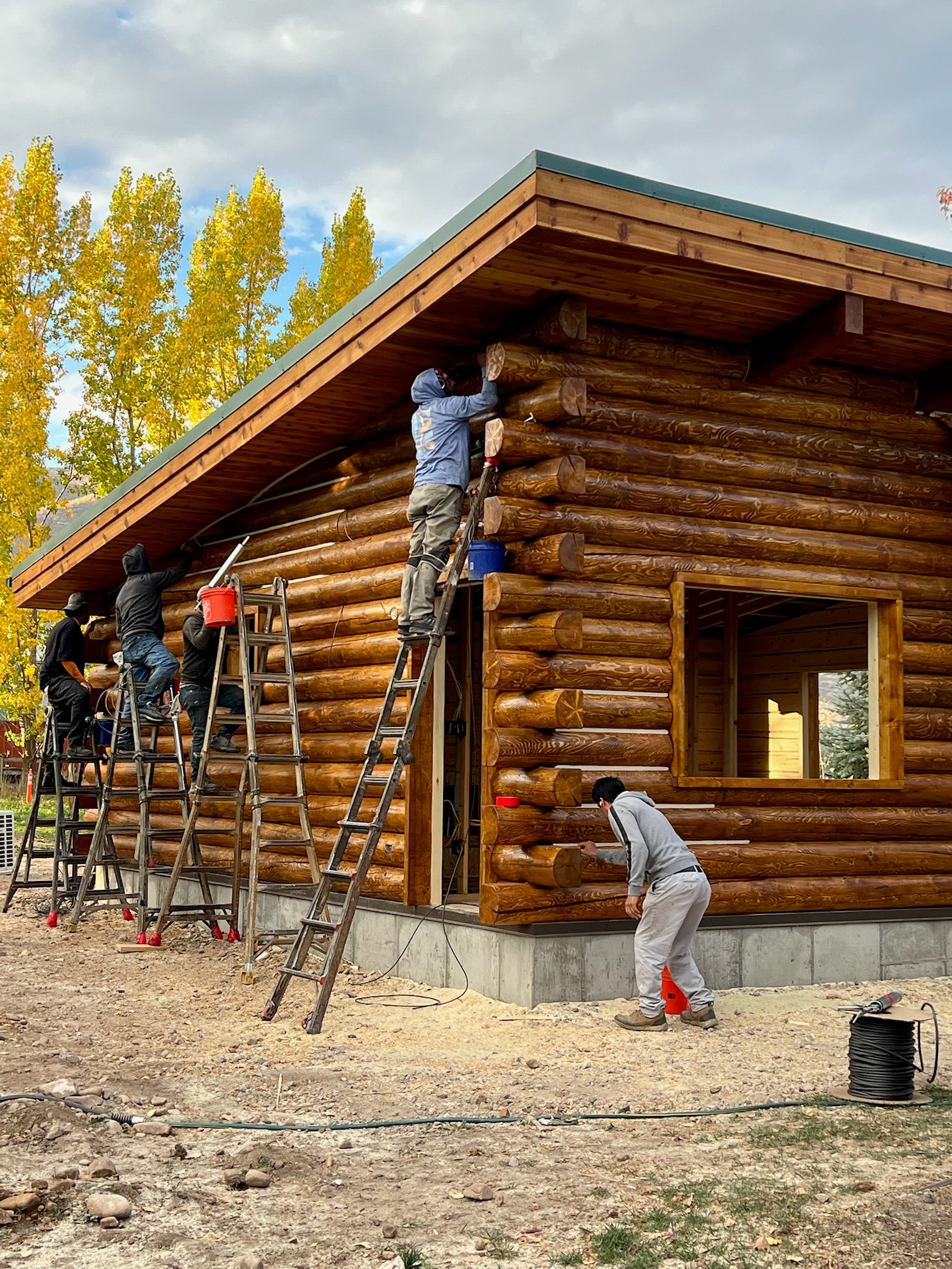 Transformation Stain® Log and Timber