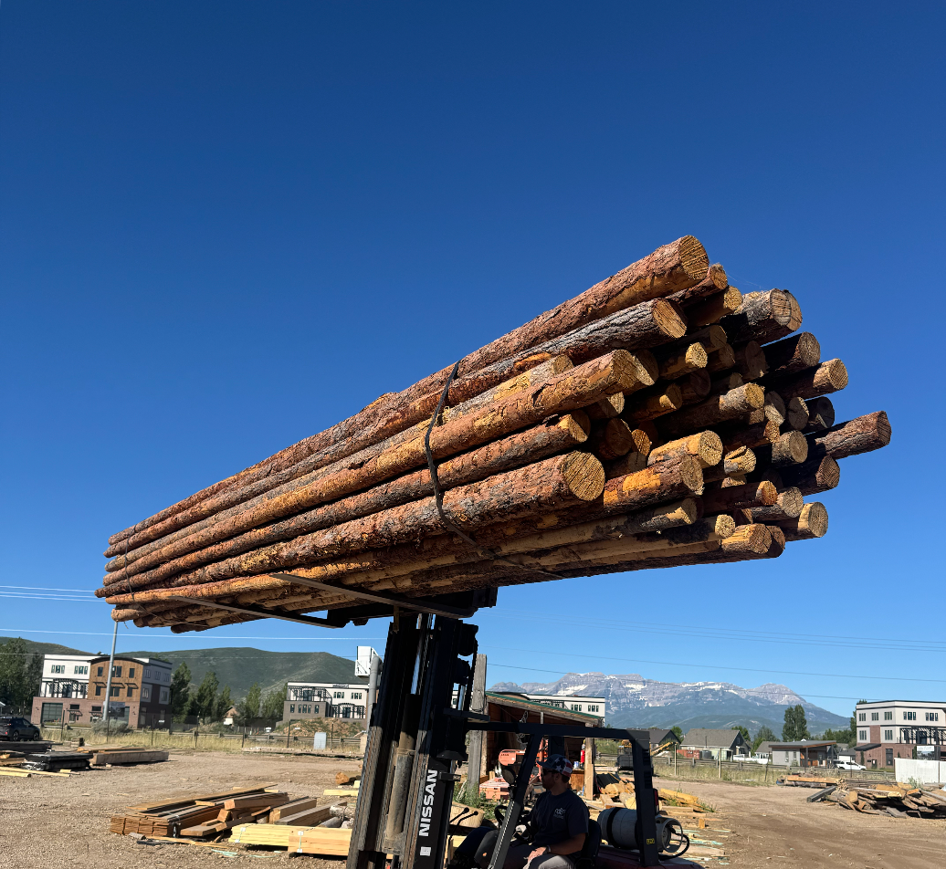 Lodgepole Pine Logs & Rails