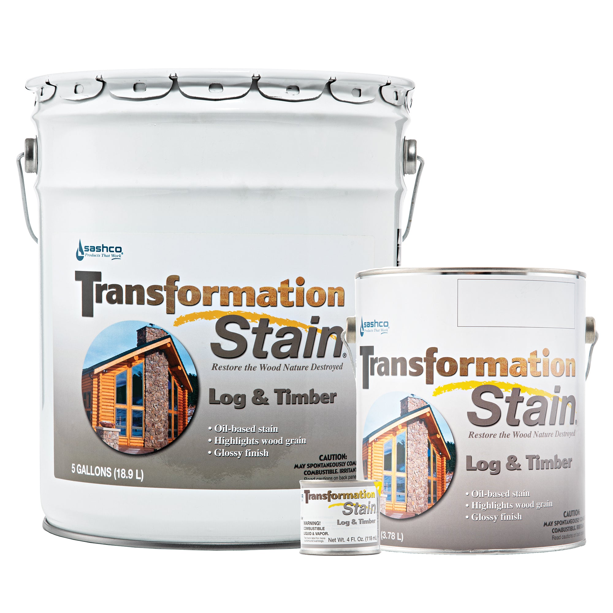 Transformation Stain® Log and Timber