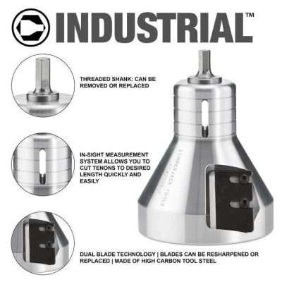 2" XL Industrial Tenon Cutter TTA2000L