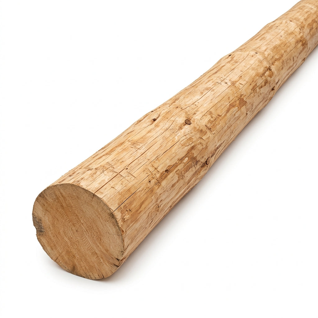 Hand Peeled Logs 13-24 in