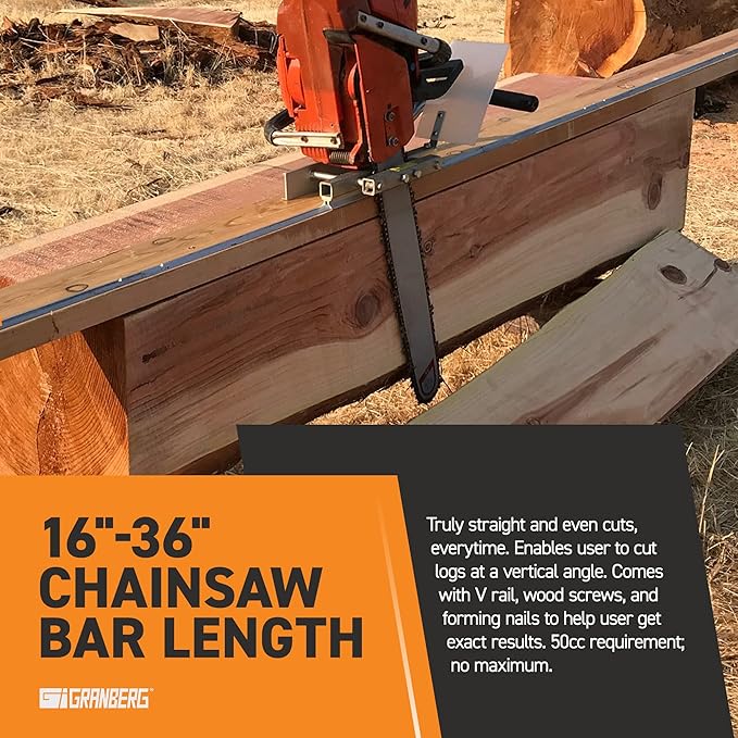 Granberg Portable Chainsaw Edging Sawmill